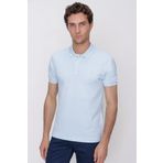 Erkek A. MAVİ Basic Polo Yaka Dynamic Fit T-Shirt