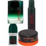 Erkek Afterdark Parfüm 100ML + Deodorant 150 ml + Roll-On 50ML + Morfose Wax
