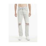 Erkek Authentic Straight Jean Pantolon - Gri - 32 / 34