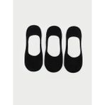 Erkek Babet Çorap 3'lü - Black - Standart
