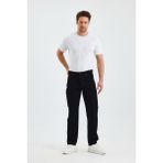 Erkek Baggy Casuel Jean Kot Pantolon - Siyah - 32