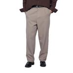 Erkek Baggy Fit Kumaş Pantolon Bej