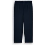 Erkek Baggy Fit Kumaş Pantolon Lacivert - XL