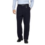 Erkek Baggy Fit Kumaş Pantolon Lacivert