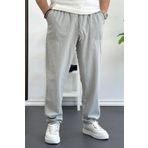 Erkek Baggy Kalıp Pantolon Gri Edw130