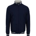 Erkek Baharlık Mont Lacivert Gri Çift Taraflı Slim Fit Ceket NCS JEANS 4506 - 3XL - Gri - Lacivert