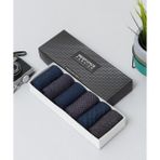 Erkek Bambu Patik Çorap Plus Dikişsiz 6'lı Premium Bambu Yazlık Çorap - Renkli - 41 - 45