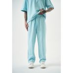 Erkek Basic Baggy Eşofman Altı Bebe Mavi - XL - Bebe Mavisi
