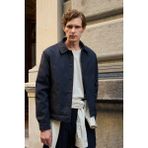 Erkek Basic Mont Ceket Lacivert - XL
