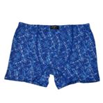 Erkek Baskılı Likra Boxer BGL-ST03866 MAVİ L