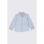 Erkek Bebek Basic Mavi Oxford Gömlek 2 Yaş (92 cm)