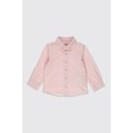 Erkek Bebek Basic Pembe Oxford Gömlek 0-6 Ay (56-62 cm)