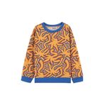 Erkek Bebek Baskılı Bisiklet Somon Sweatshirt 0-6 Ay (56-62 cm)
