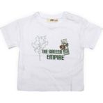 Erkek Bebek Baskılı T-Shirt CE50102 - Beyaz - 6 - 9 Ay