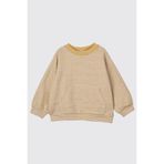 Erkek Bebek Çizgili Hardal Sweatshirt 3 Yaş (98 cm)