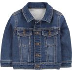 Erkek Bebek Denim Ceket - Mavi - 6 Ay