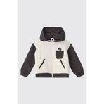Erkek Bebek Dinozor Baskılı Antrasit Sweatshirt 0-6 Ay (56-62 cm)