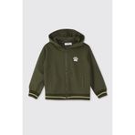 Erkek Bebek Fermuarlı Haki Sweatshirt 6-12 Ay (68-74 cm)