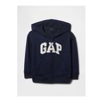 Erkek Bebek Gap Logo Relaxed Fermuarlı Sweatshirt Lacivert