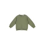 Erkek Bebek İki Cepli Haki Sweatshirt 0-6 Ay (56-62 cm)