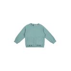 Erkek Bebek İki Cepli Mint Sweatshirt 0-6 Ay (56-62 cm)