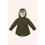 Erkek Bebek Kapüşonlu Haki Mont 12-18 AY (80-86 cm)