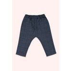 Erkek Bebek Lacivert Ekose Pantolon 3 Yaş (98 cm)