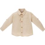 Erkek Bebek Poplin Uzun Kollu Gömlek - 1 Adet Ürün