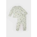 Erkek Bebek Snoopy Uzun Kollu Penye 2'li Pijama Takımı