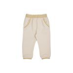 Erkek Bebek Triko Bej Eşofman Alt 6-12 Ay (68-74 cm)