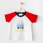 Erkek Bebek Tshirt Casual AC25976 - Beyaz - 18 - 24 Ay