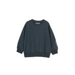 Erkek Bebek Yumuşak Dokulu Petrol Sweatshirt 6-12 Ay (68-74 cm)