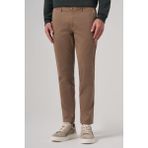 Erkek Bej Pamuk Trend Slim Fit Chino Pantolon