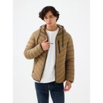 Erkek Bej Regular Fit Mont - S