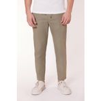 Erkek Beli Bağcıklı Yandan Cepli Yeşil Jogger Pantolon (YEŞİL, 28)