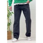 Erkek Beli Lastikli Rahat Kullanım Baggy Kot Pantolon - Antrasit - 38