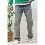 Erkek Beli Lastikli Rahat Kullanım Baggy Kot Pantolon - Yeşil - 36