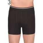 Erkek Beyaz 3'Lü Paket Likralı Boxer ELF568BER10973
