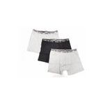 Erkek Beyaz 6'lı Yıldızı Likralı Pamuklu Boxer 0060