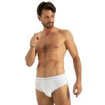 Erkek Beyaz Bambu Slip Külot (Beyaz/L)