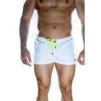 Erkek Beyaz Mini Mayo Short