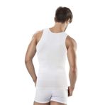Erkek Beyaz Slim N Lift Korse Atlet, Beyaz, XL