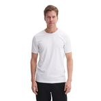 Erkek Beyaz T-shirt 4618 L BEYAZ