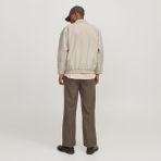 Erkek Beyzbol Yaka Bomber Ceket - Charge - 02S-Bej - 2XL