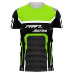 Erkek Bisiklet Formaları, Erkek Bisikletçi Bisiklet Forması, Dağ Bisikleti Forması, Erkek Cross Trikosu, Pro Team Bisiklet Kıyafetleri Retro Nefes Alabilir Bisiklet Üstü Tişört (Yeşil B,XS)