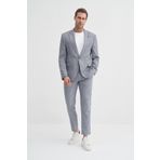 ERKEK BLAZER CEKET CAZ 1106 LACİVERT 52