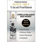 Erkek Body Mist Vücut Parfümü Premium Seri Miami Kokusu Etkileyici 150 Ml Vücut Spreyi