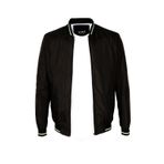 Erkek Bomber Ceket Siyah Slim Fit Baharlık ve Mevsimlik Mont NCS JEANS 4986 SİYAH S
