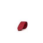 Erkek Bordo Basic Düz Kravat