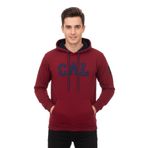 Erkek Bordo Kapüşonlu Sweatshirt Cal BGL-ST02286